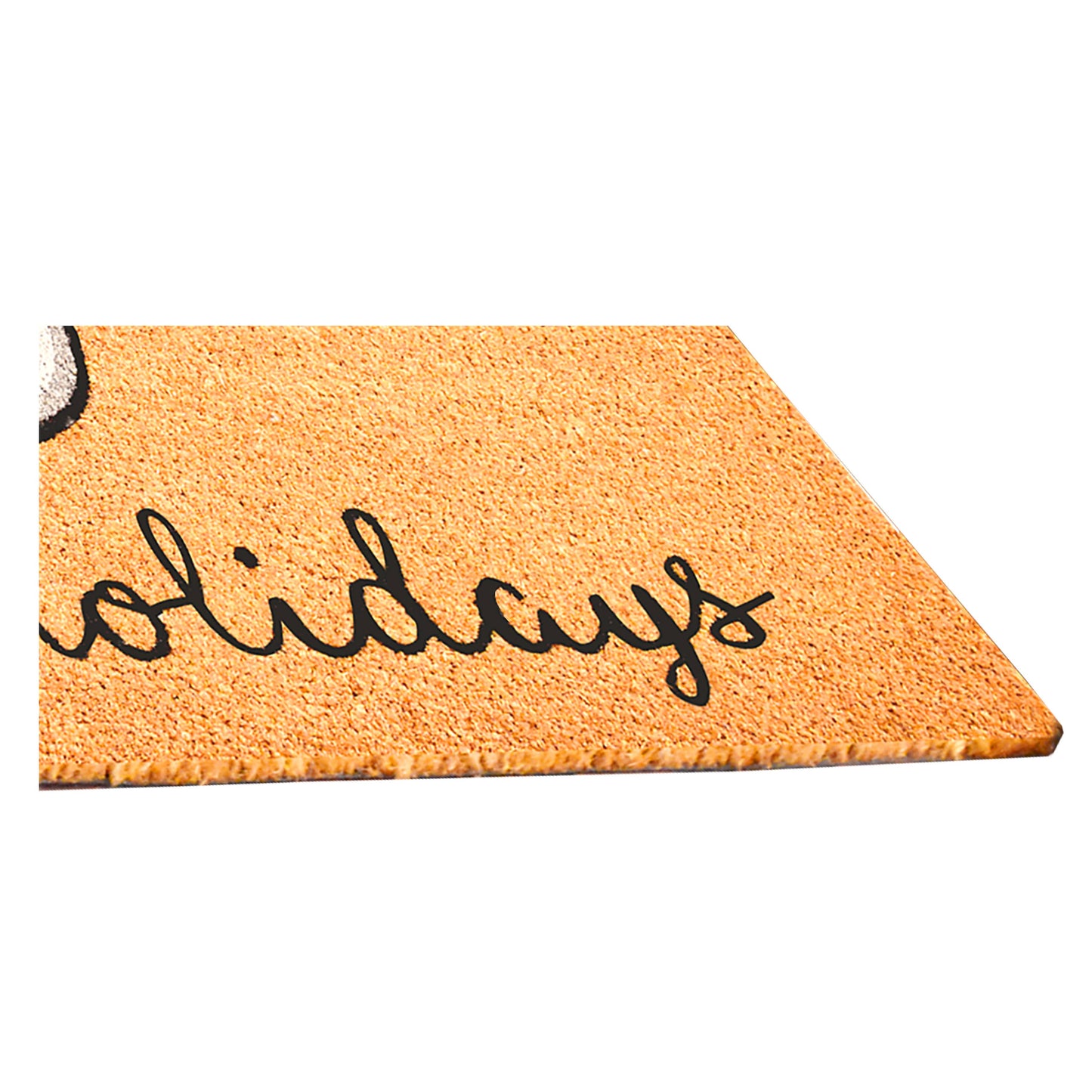 Snowman "happy holidays" Doormat