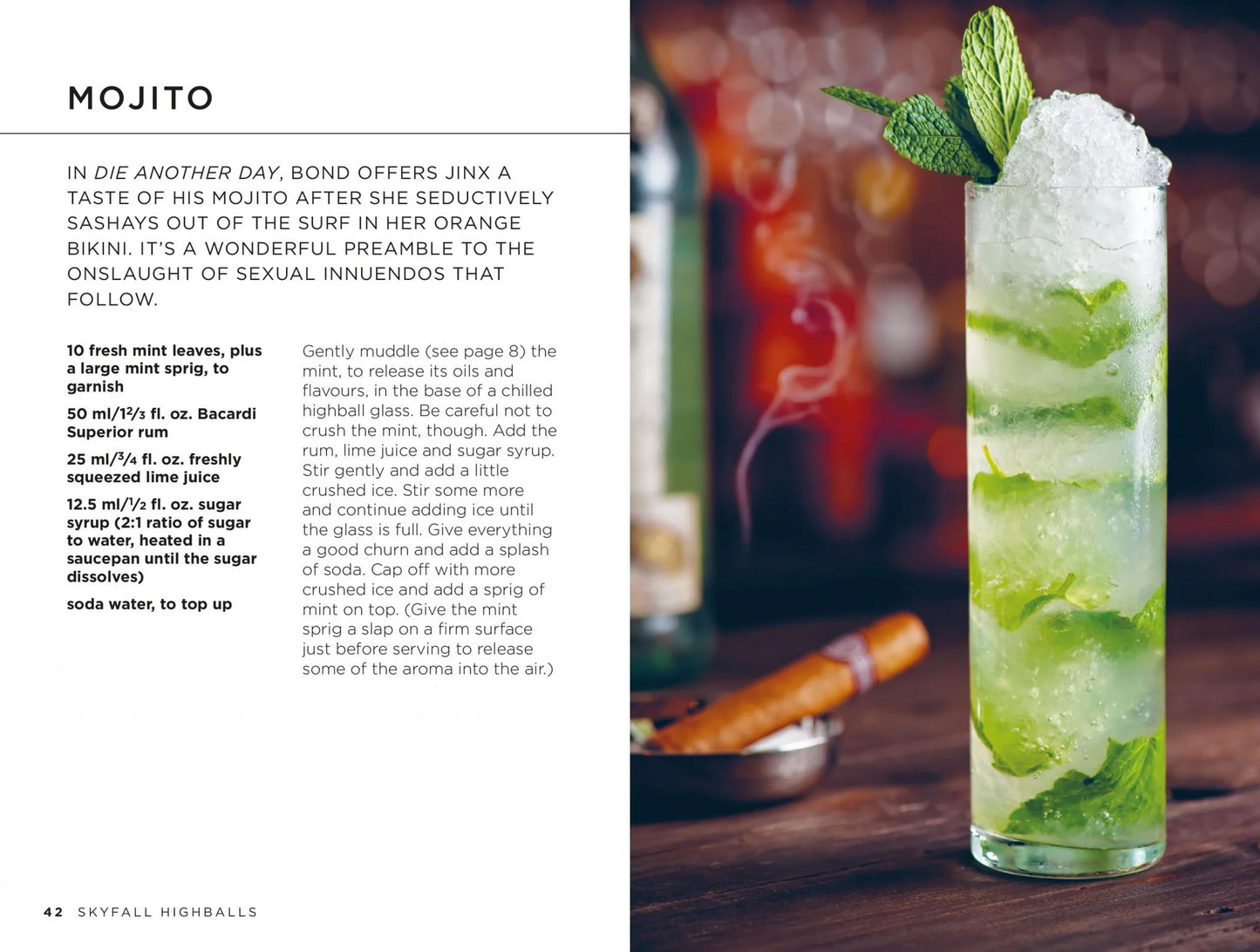 Bond Cocktails Book