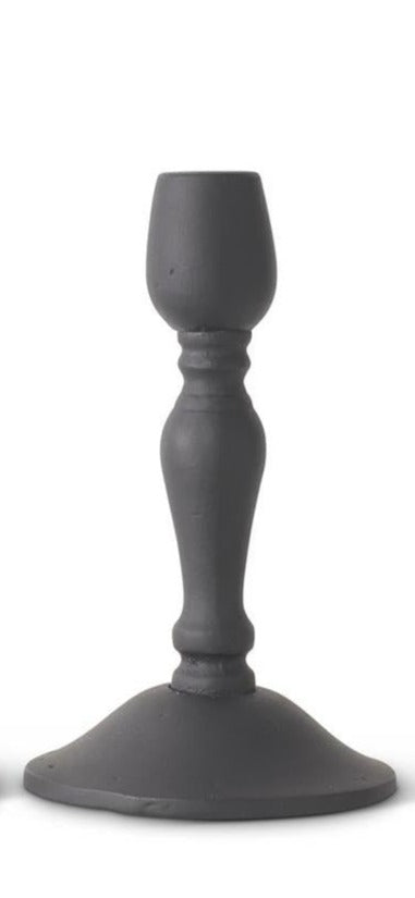 Black Metal Candleholders in 4 Sizes