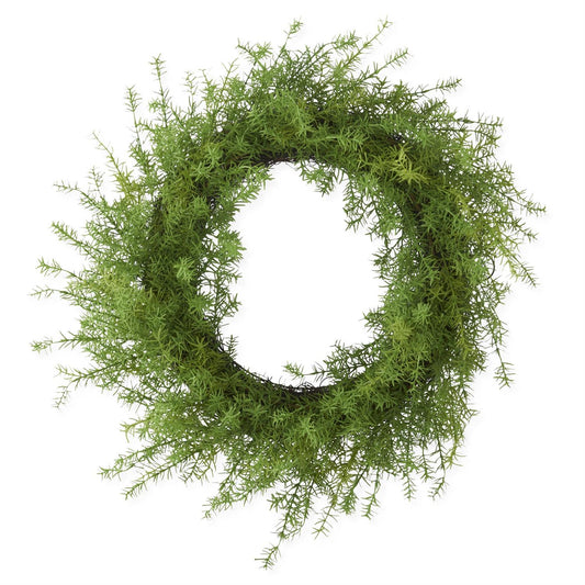 30" Asparagus Fern Wreath
