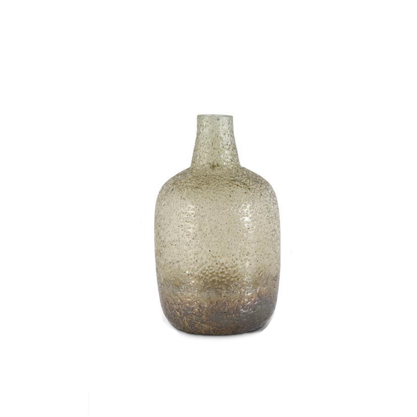 Brown & Copper Ombre Glass Bottles