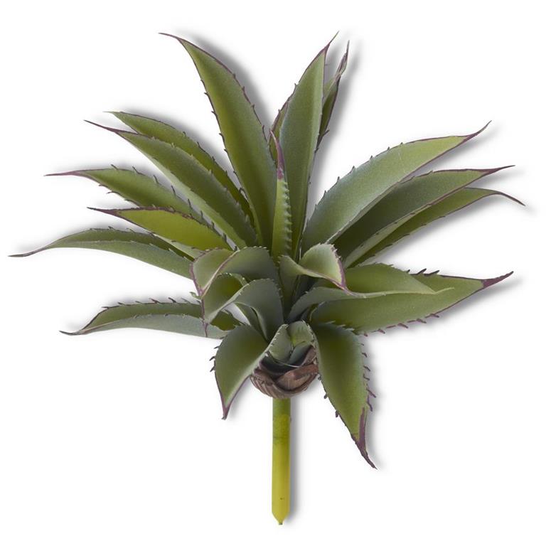 Faux Light Green Aloe Succulent Pick