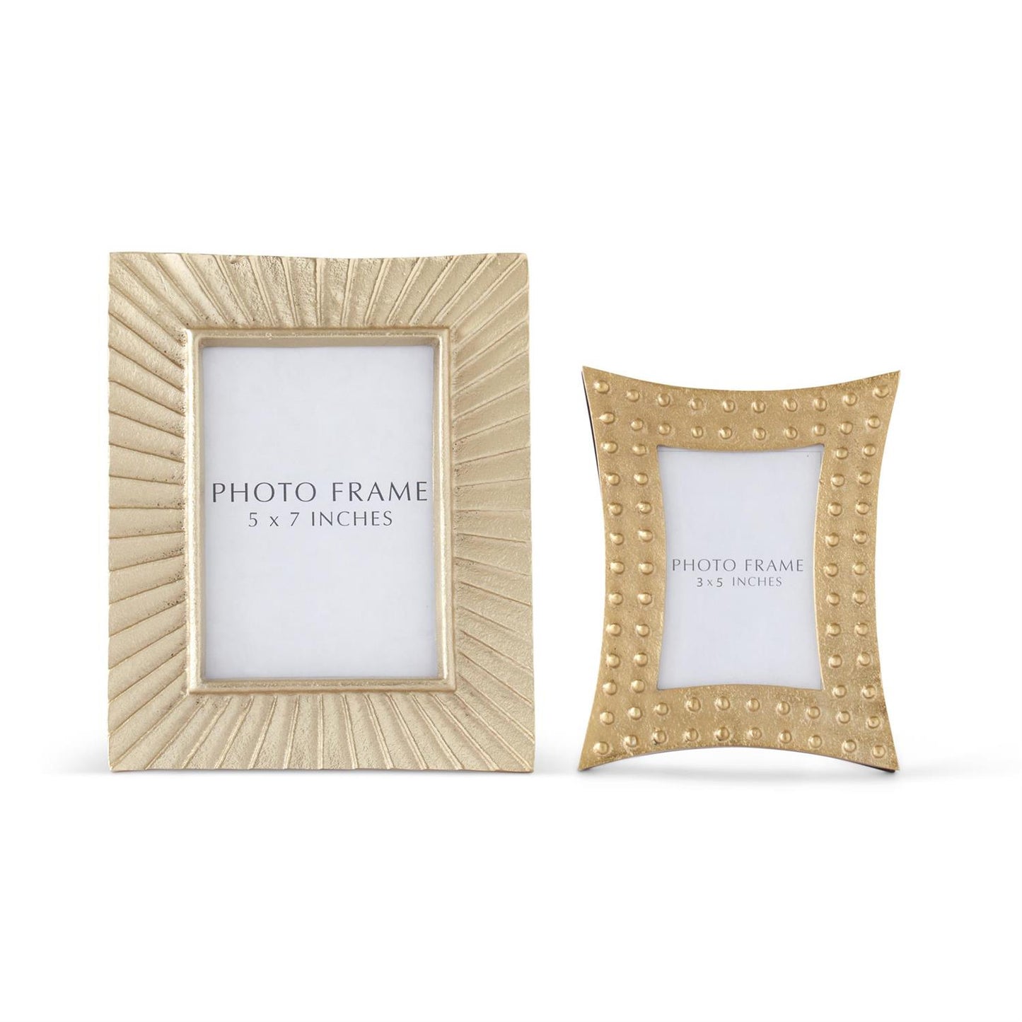 Gold Metal Embossed Photo Frames