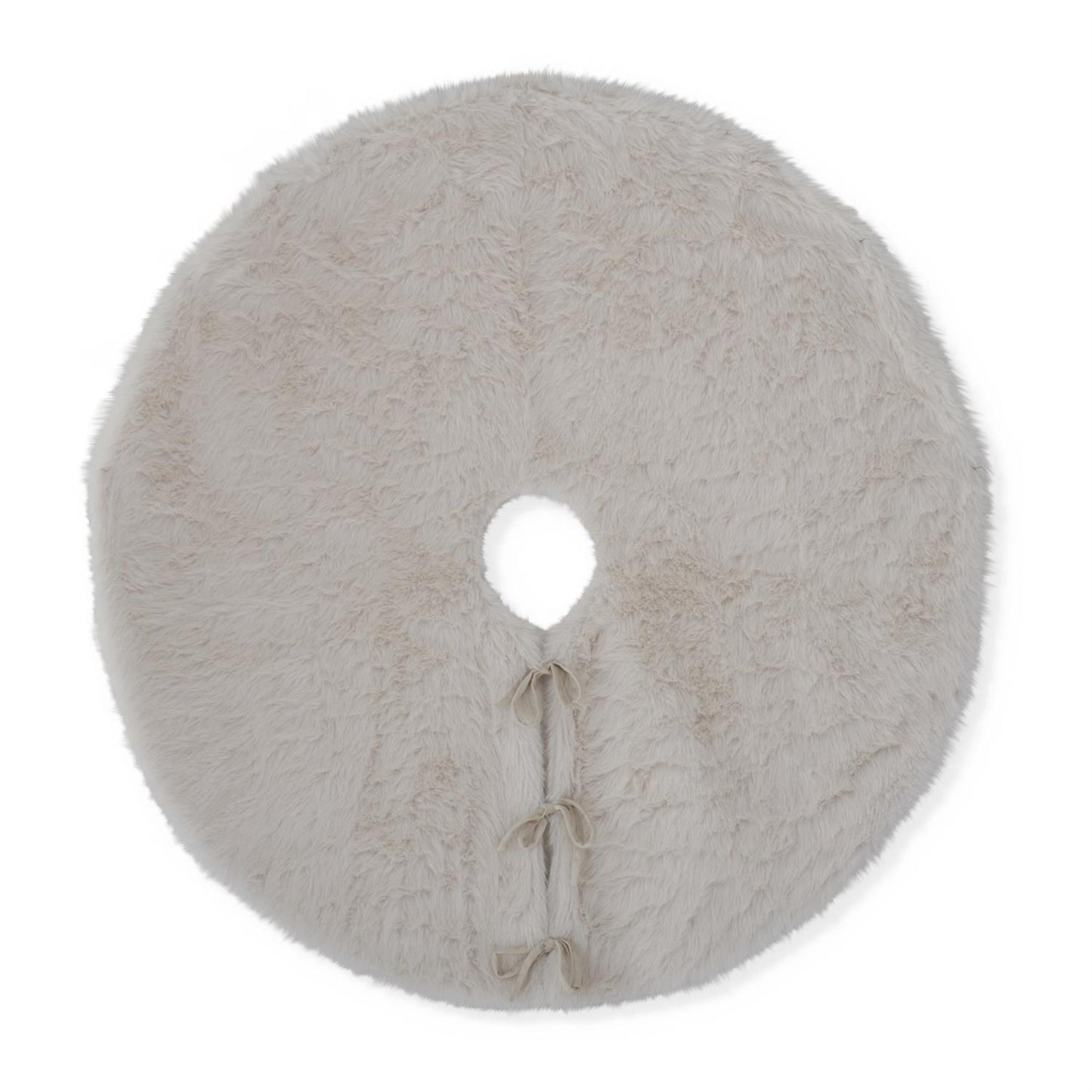 White Vegan Fur Tree Skirt