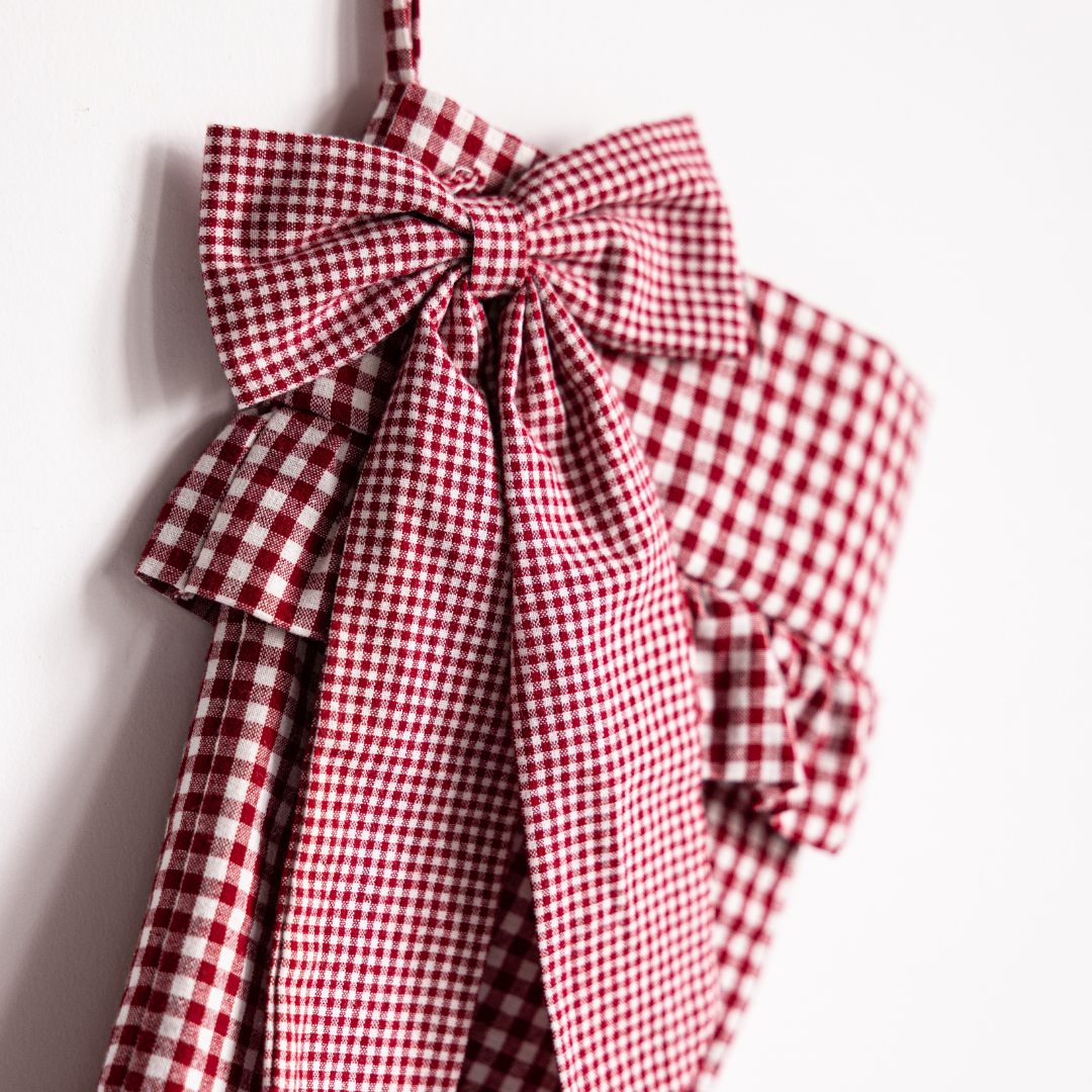 Ruffled Holiday Stocking
