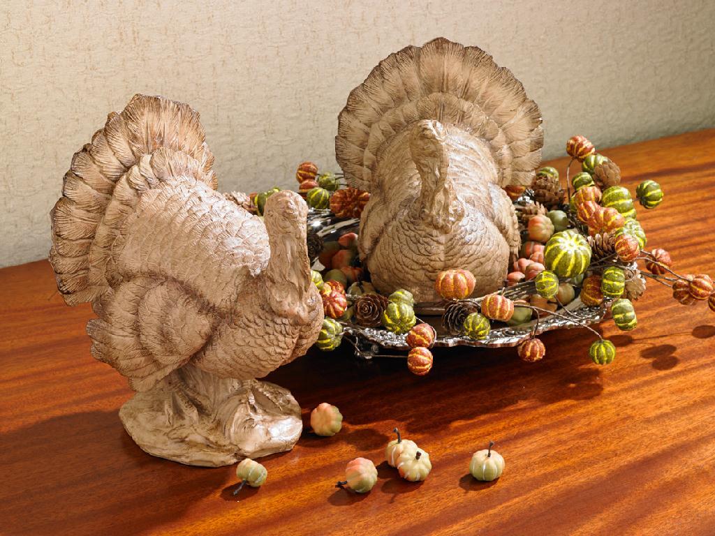 Decorative Tabletop Turkey