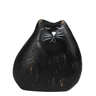 Wooden Black Cat
