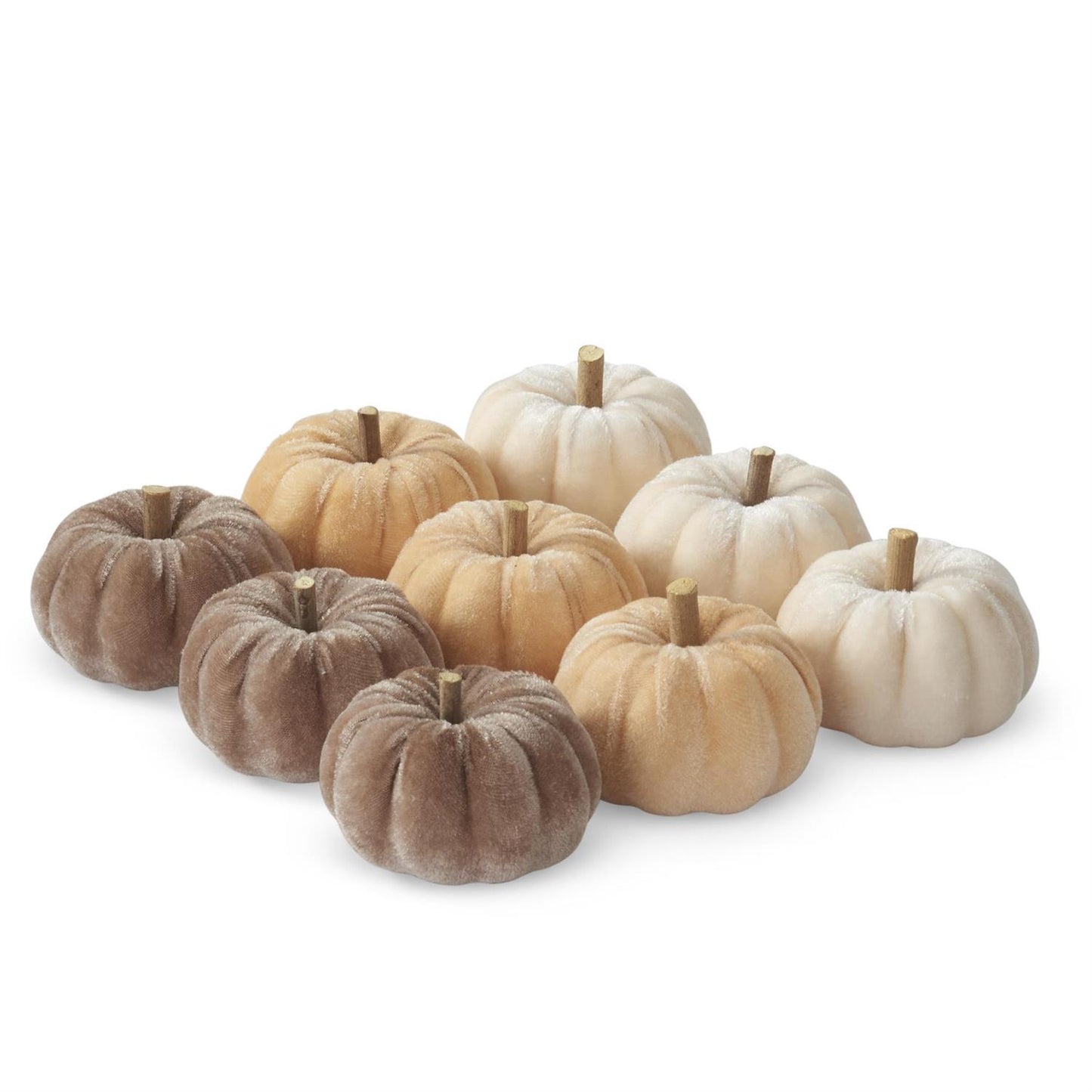 Soft Velvet Filler Pumpkin, Three Colors
