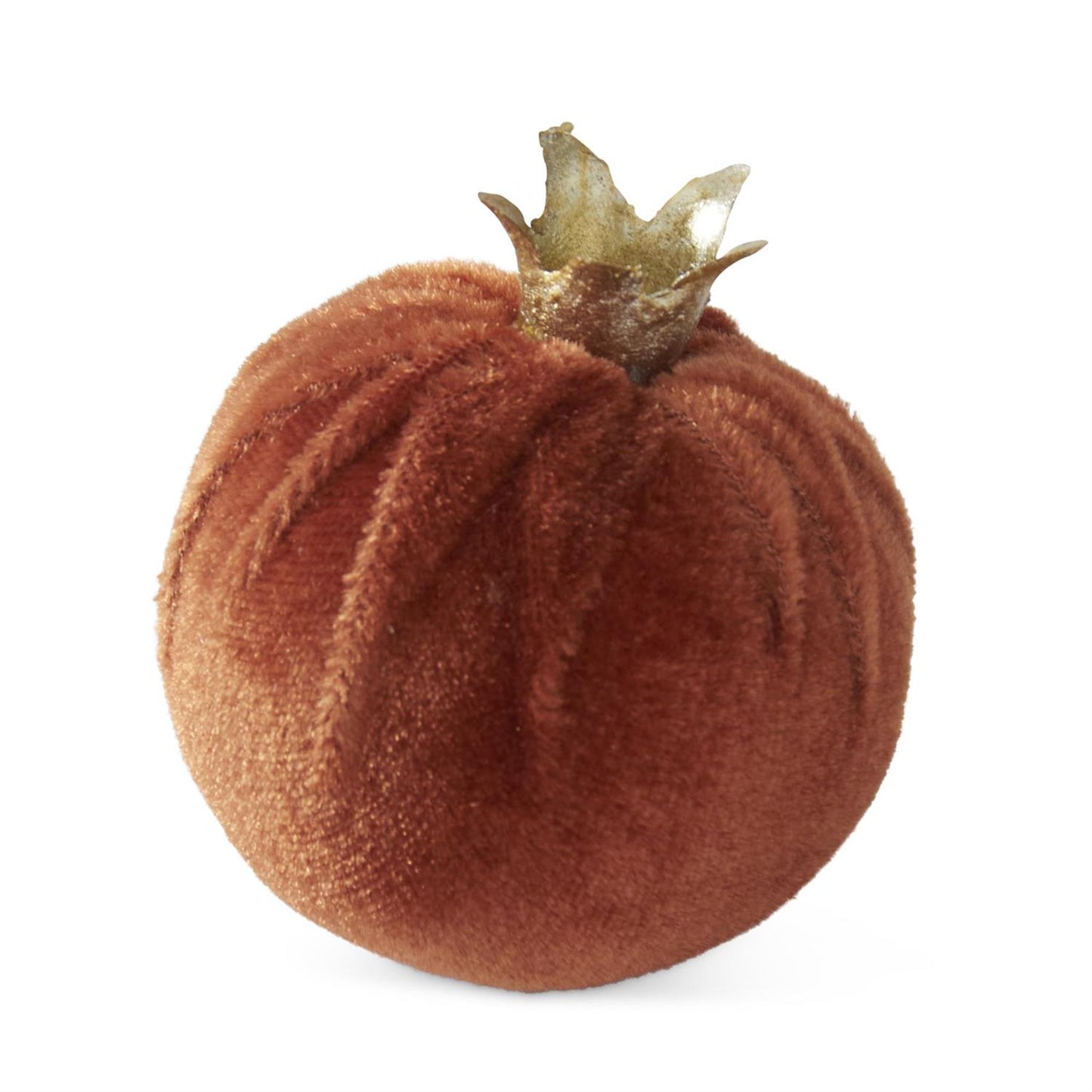 Dark Orange Velvet Pomegranates | Bag of 6