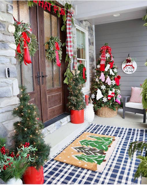 Christmas Winter Wonderland Doormat