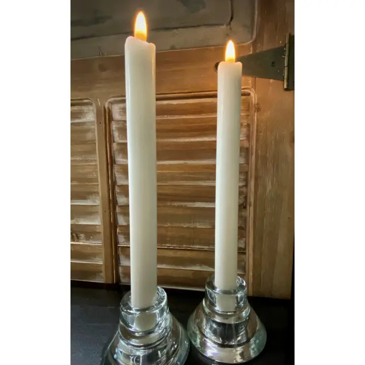 Radiance LED Taper Candles in Ivory