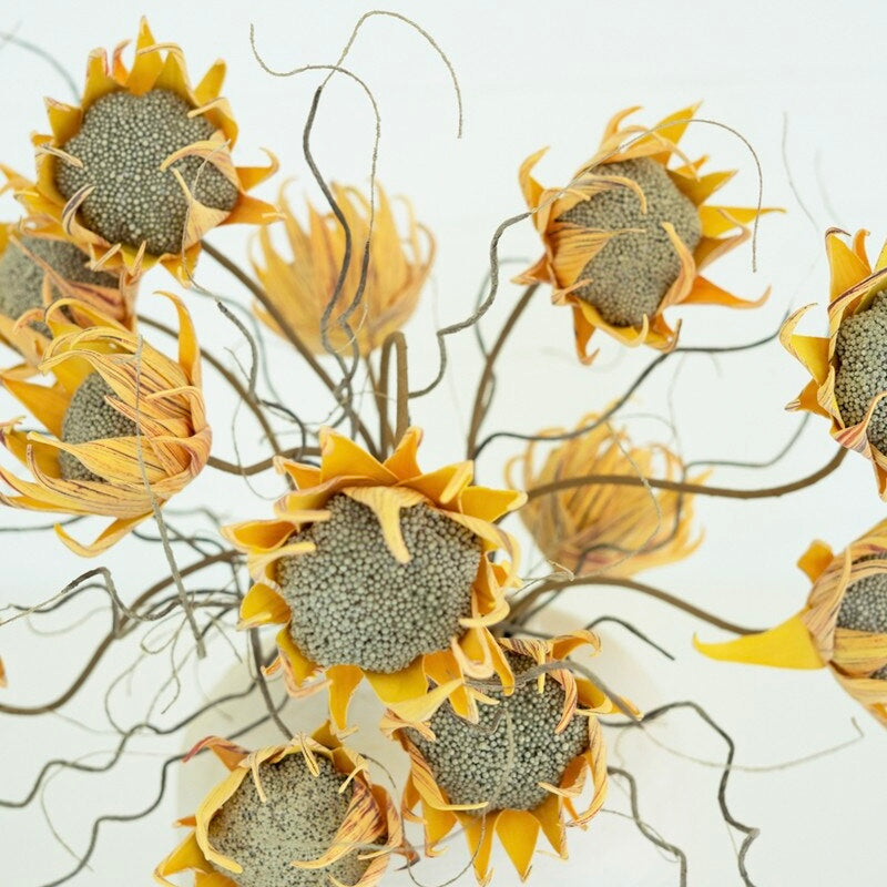 Yellow Wired Botanica Stem