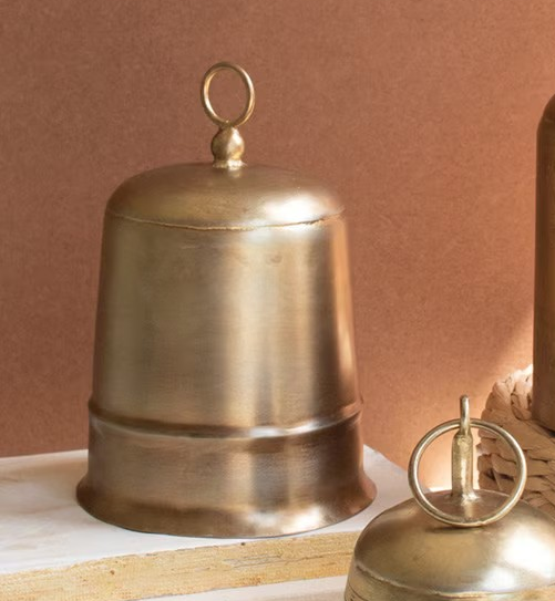 Antique Brass Finish Bell