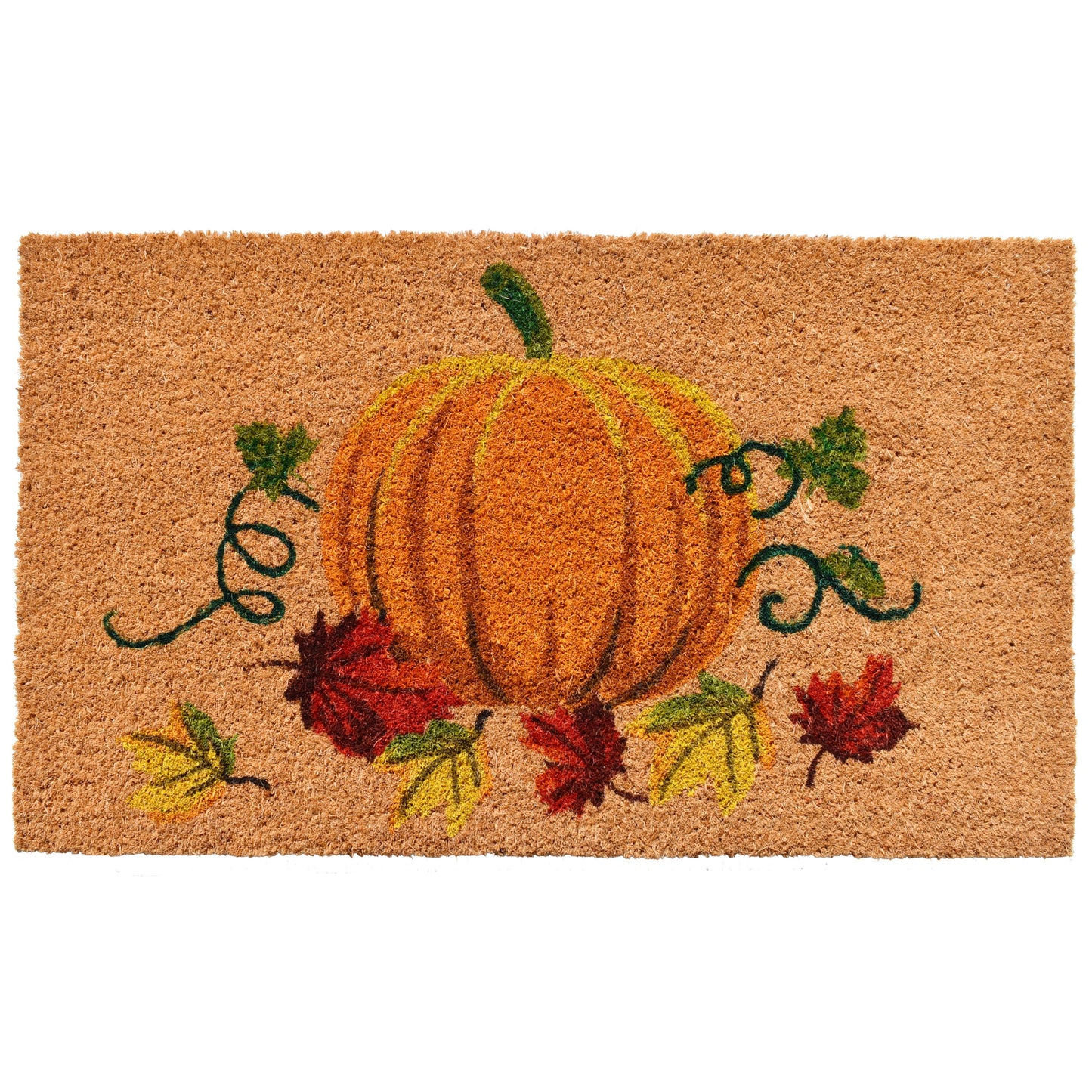 Fall Nature's Bounty Pumpkin Doormat