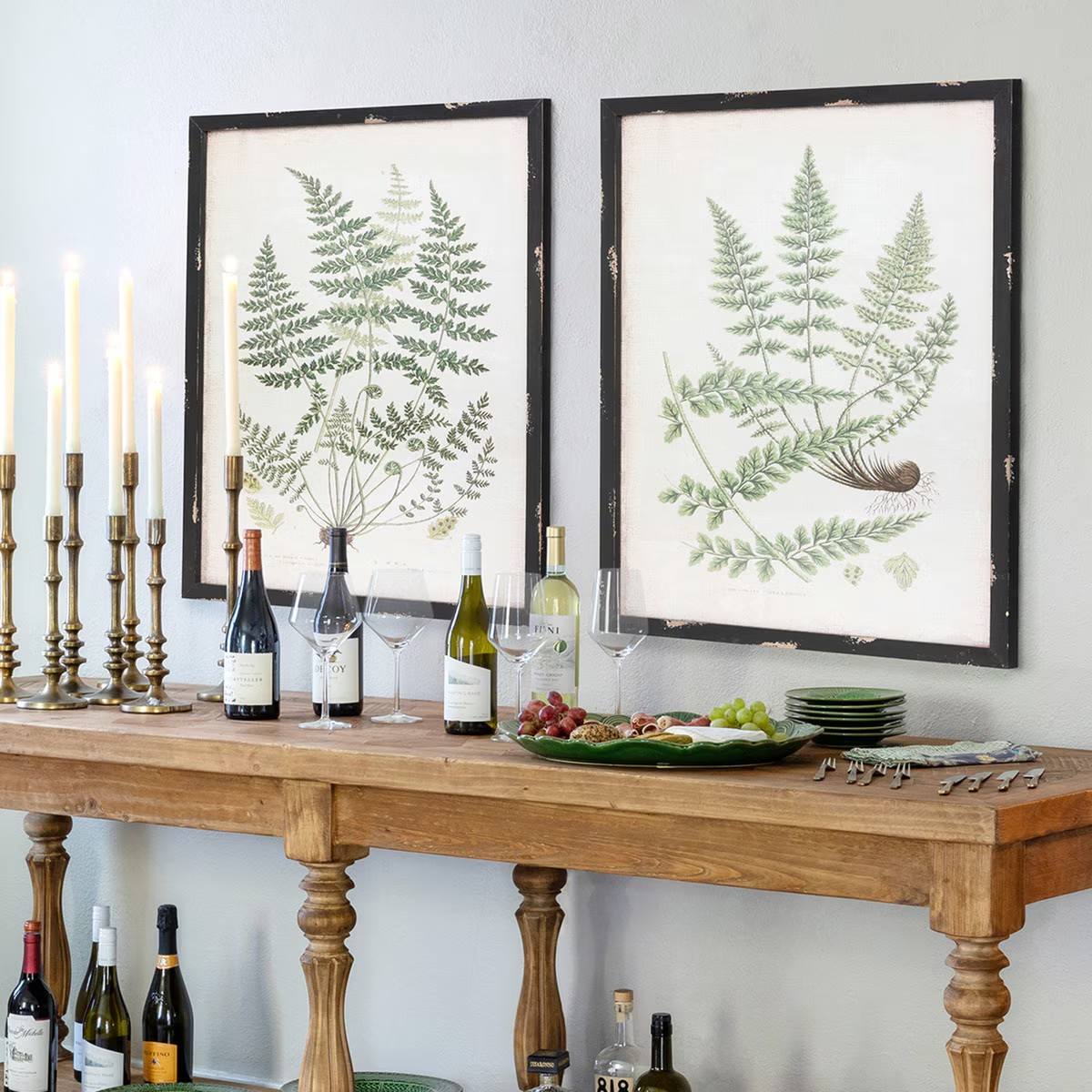 Botanical Study Fern Prints