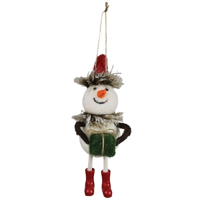 Felt Snowmen Ornaments