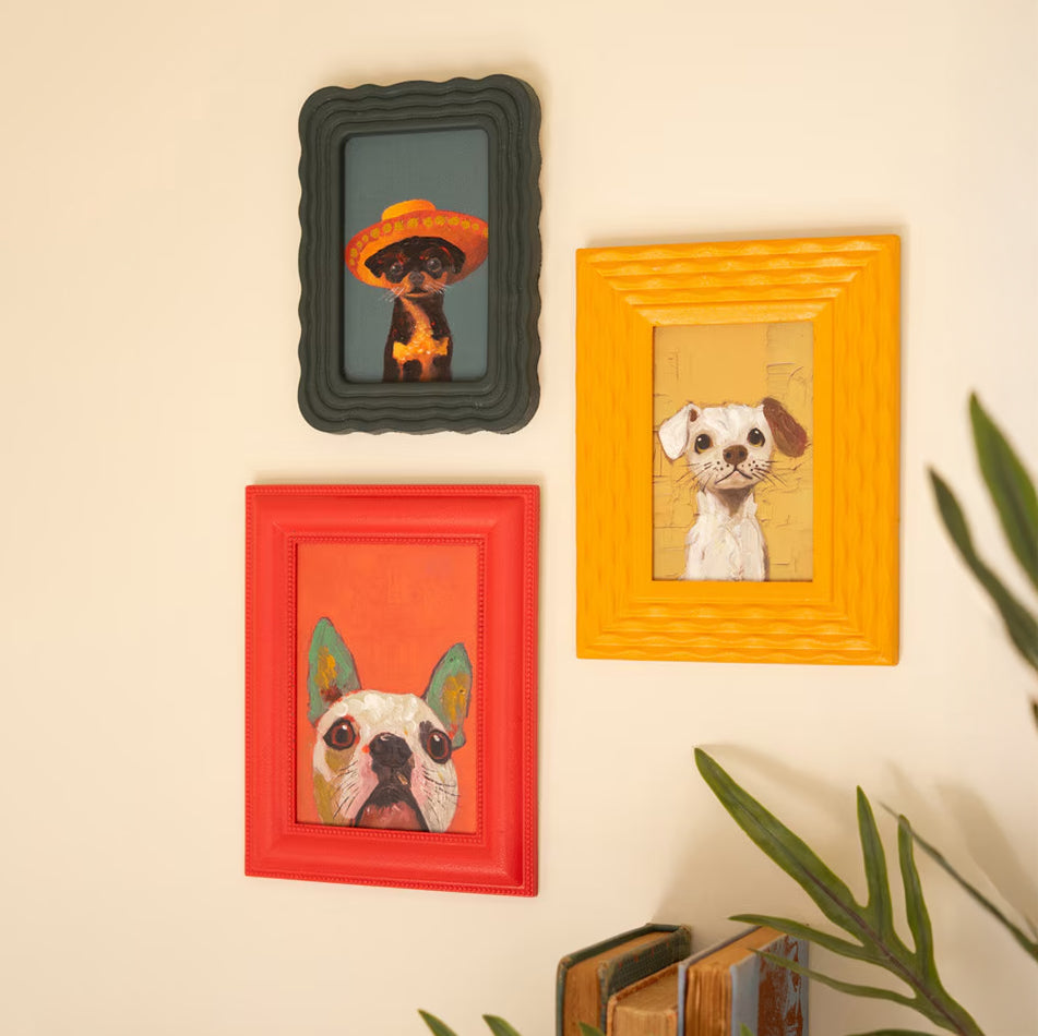 Framed Dog Paintings