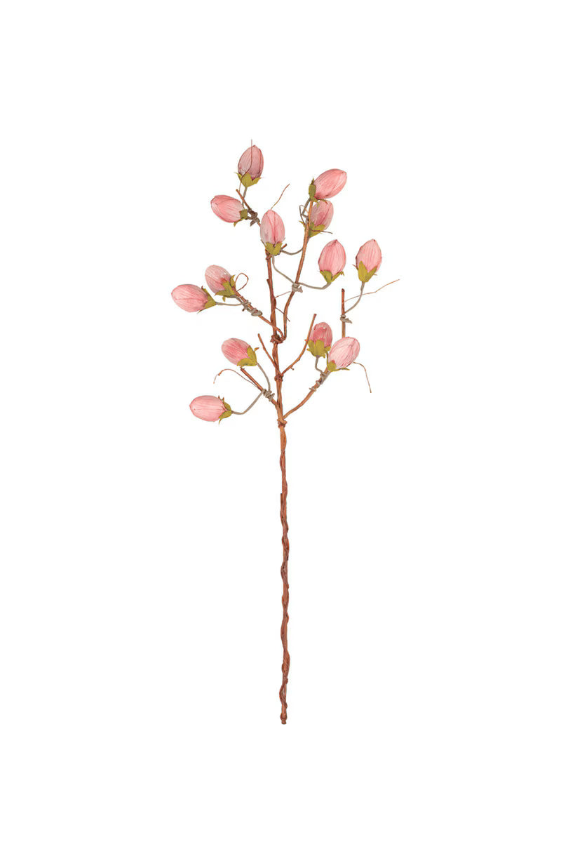 Pink Bud 36 inch Stem