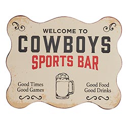 Football Sports Bar Sign