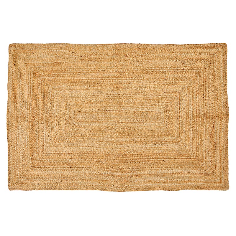 Beige Braided Rug