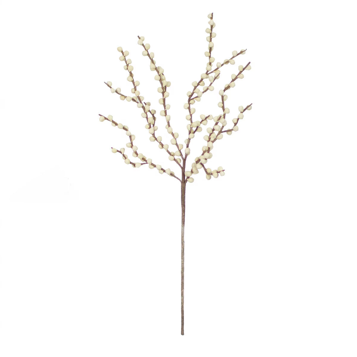 White Botanica Bead Stem