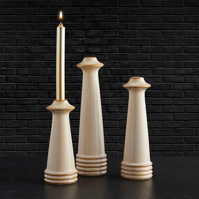 Ceramic Taper Candleholder