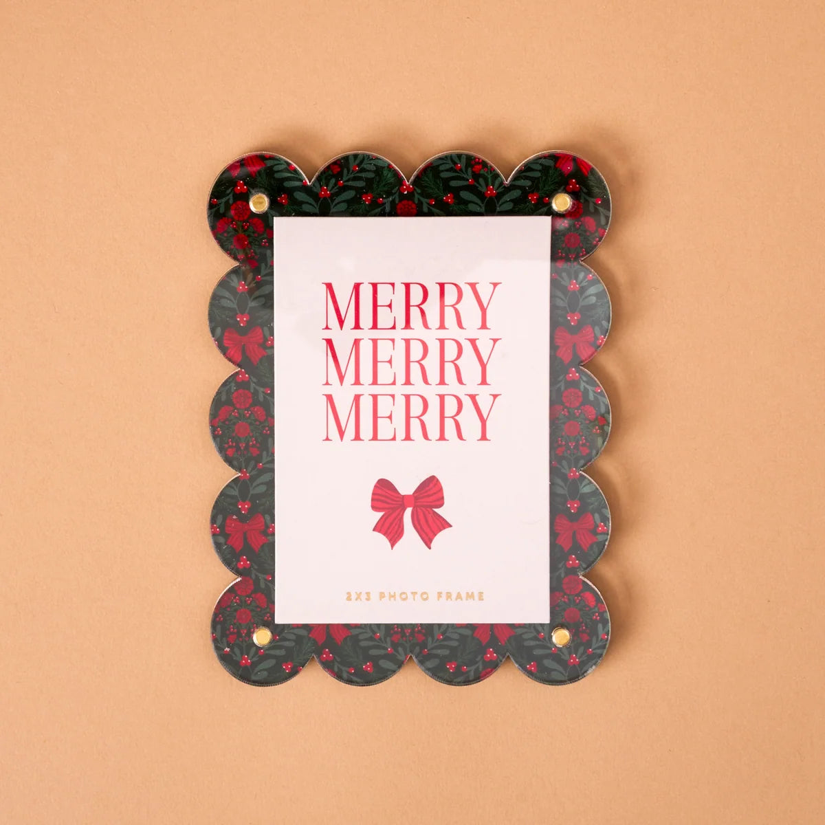A Merry Moment Mini Acrylic Picture Frame Magnet