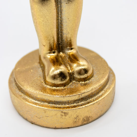 Gold Metallic Decorative Nutcracker