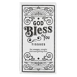 "God Bless You" Tissue Pack