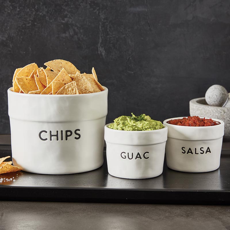 Ceramic Chips & Salsa Bags
