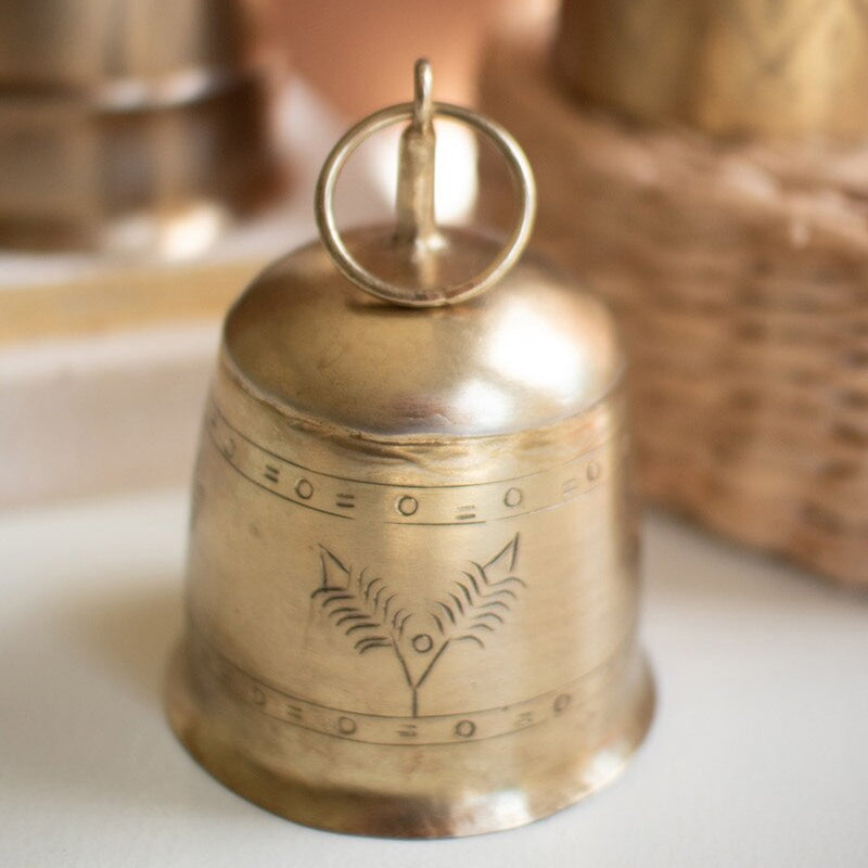 Antique Brass Finish Bell