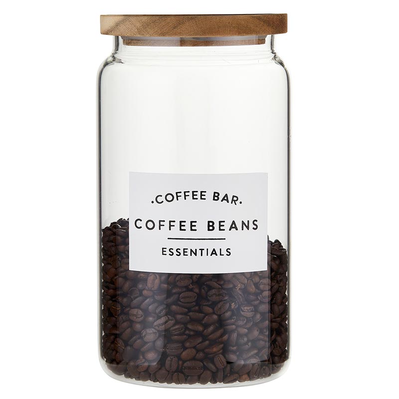 Coffee Canister w/ Stickers