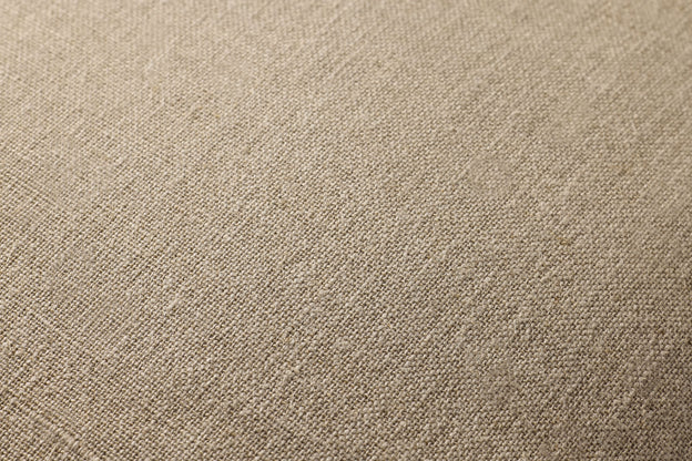 Green Striped Flange Beige Pillow by Loloi