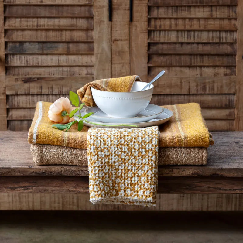 Yarrow Floral Dishtowel