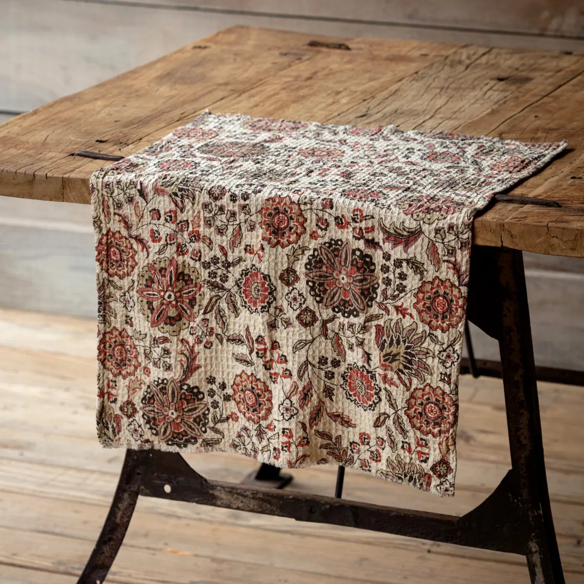 Fennel Botanical Print Cotton Dish Towel