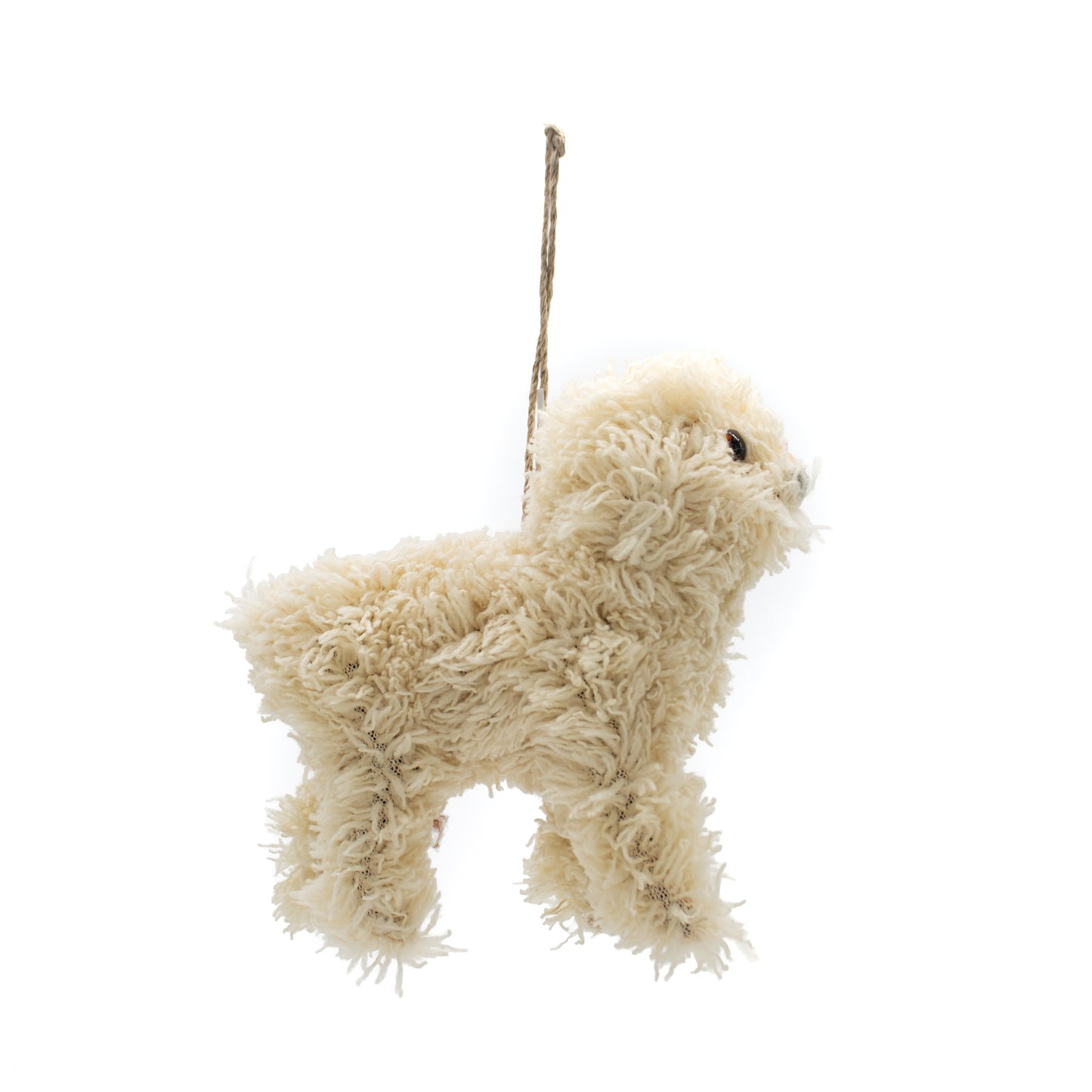 Assorted Furry Poodle Ornament