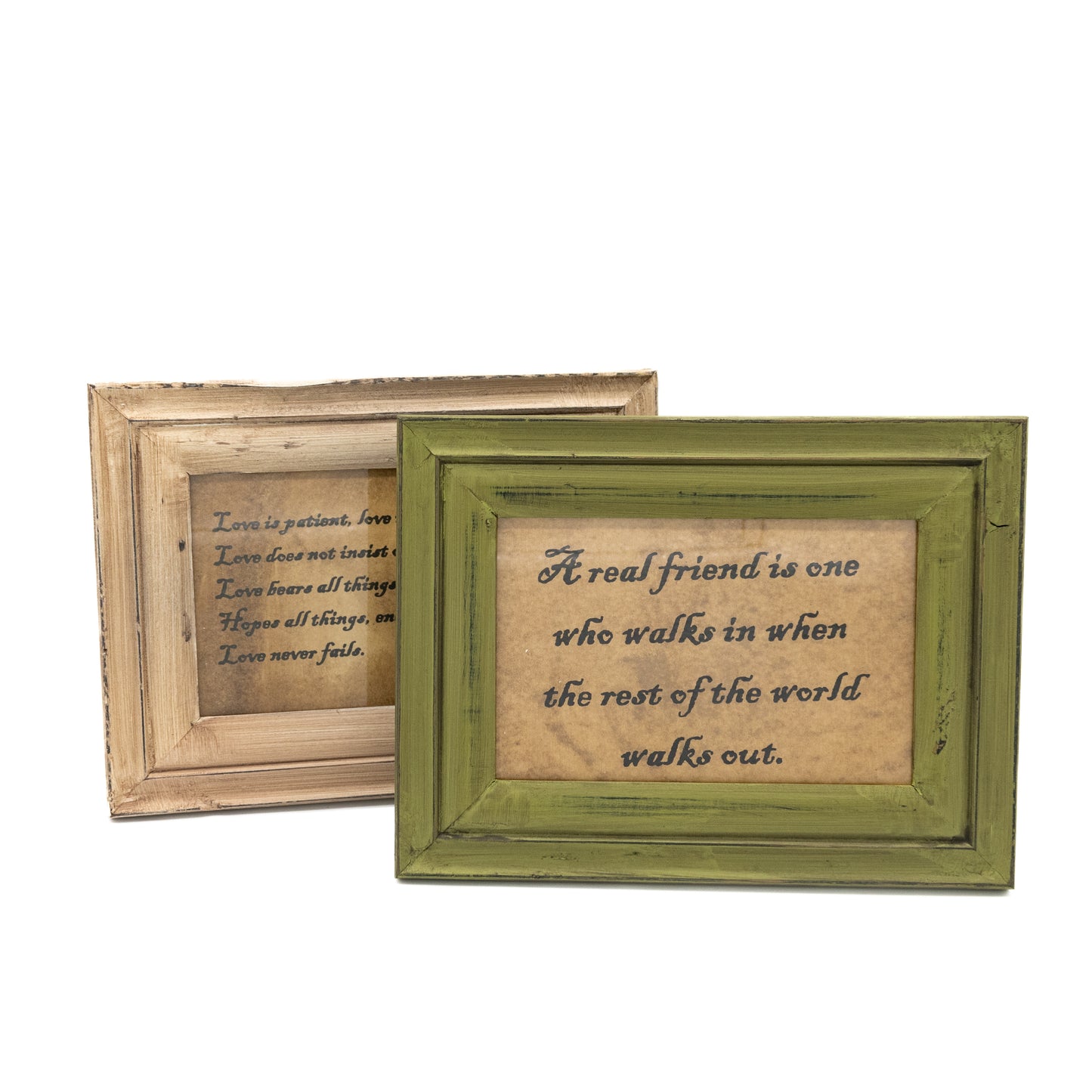 Love is Patient Framed Inspirational Print