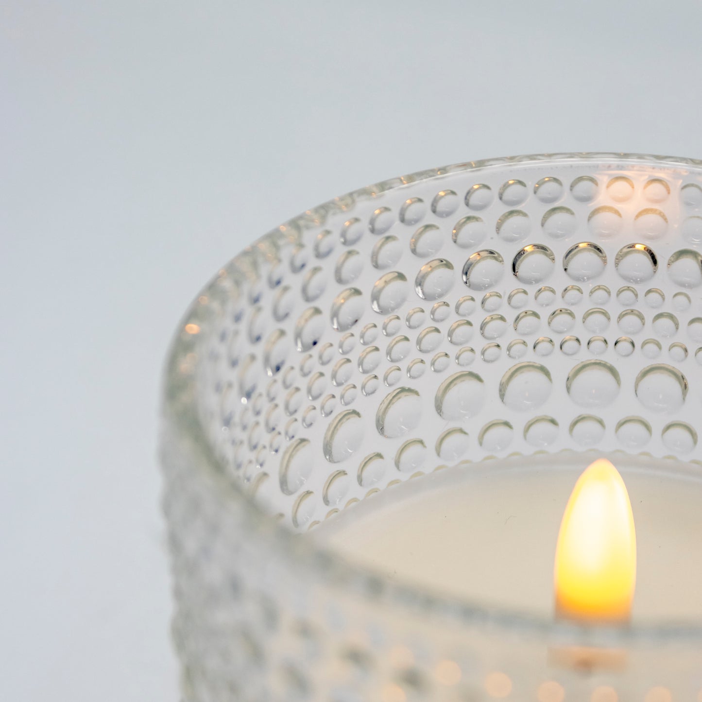 Radiance Embossed LED Candle