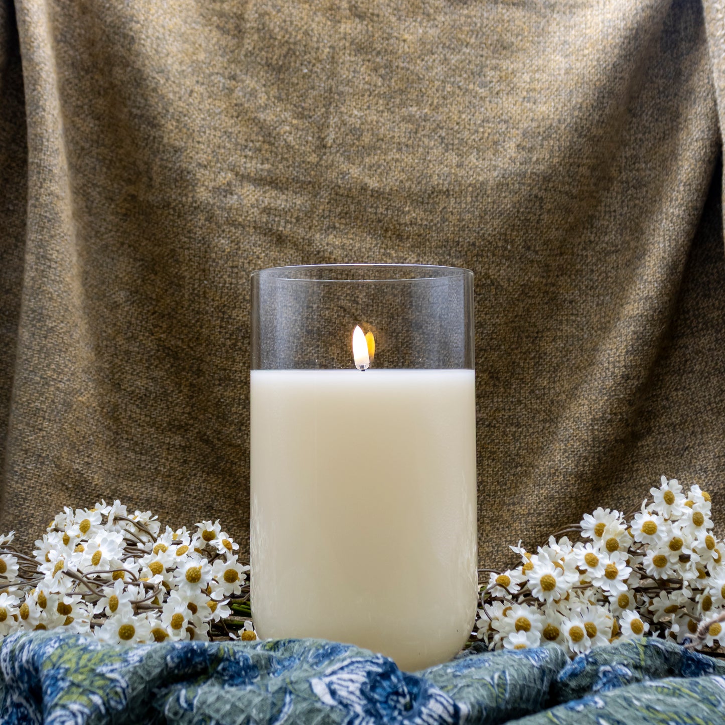 Radiance Silhouette Simply Ivory LED Candle