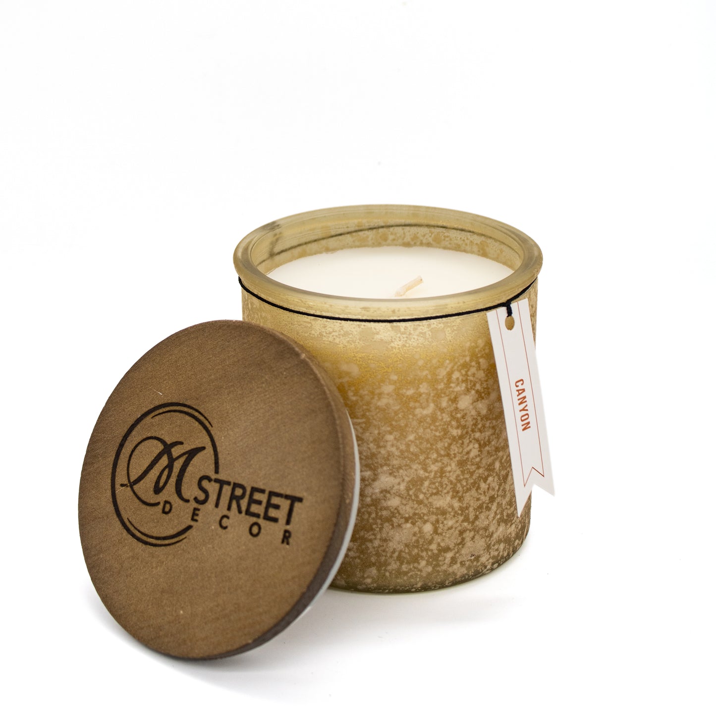 Canyon Candle in an Almond Brown Jar