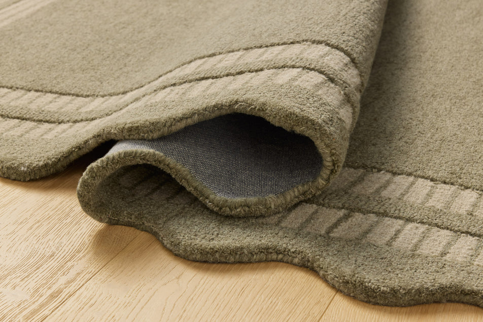 Scottie Area Rug in Olive by Loloi