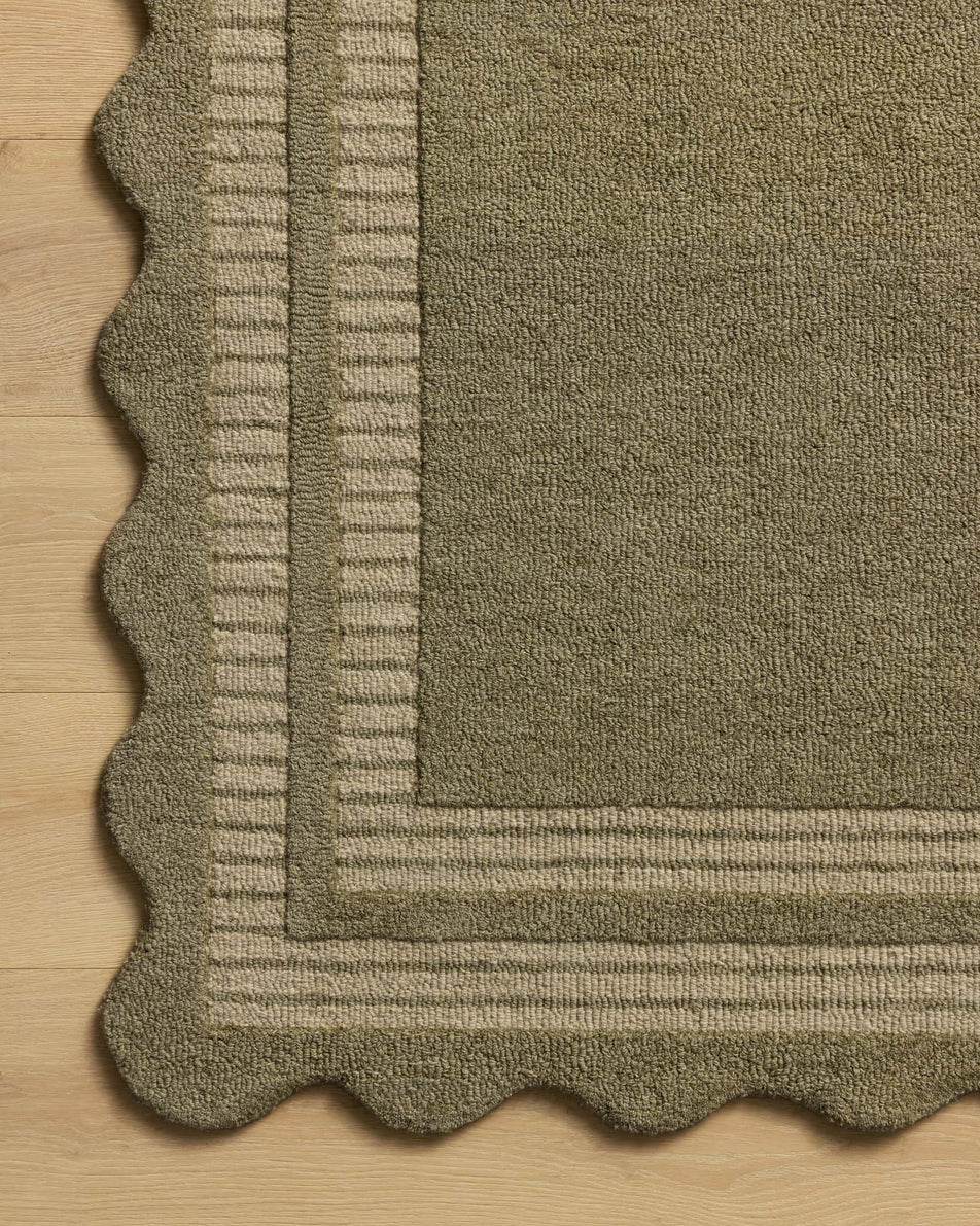Scottie Area Rug in Olive by Loloi
