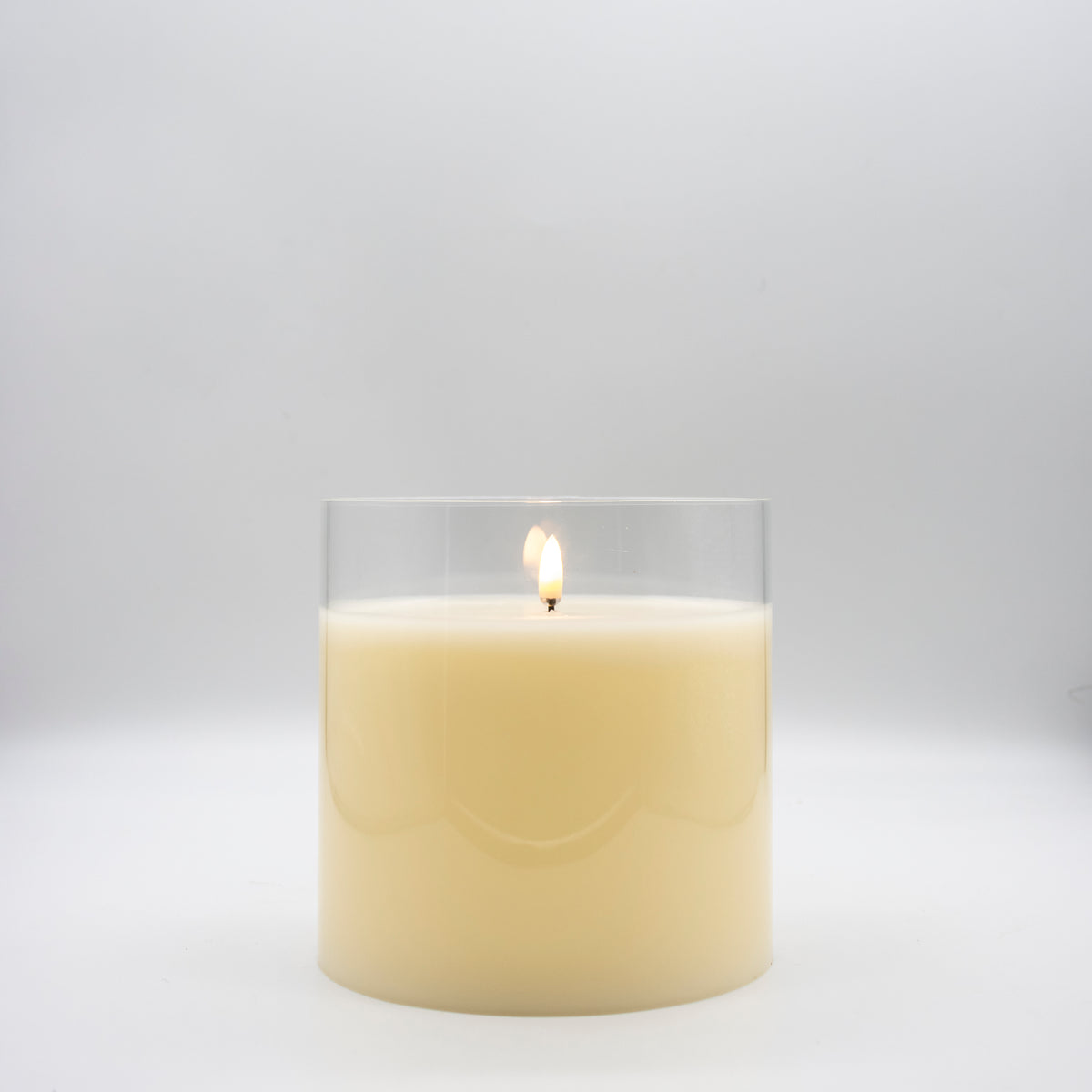 Simply Ivory Radiance LED Pillar Candles