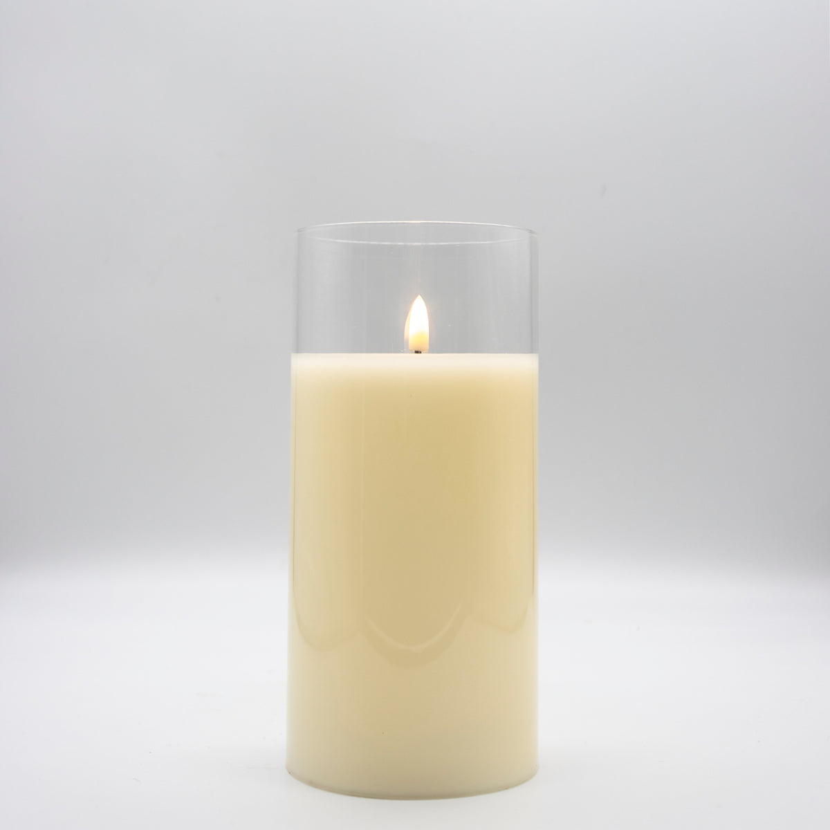 Simply Ivory Radiance LED Pillar Candles