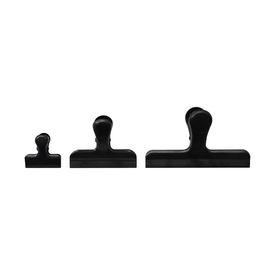 Black Stainless Steel Clips