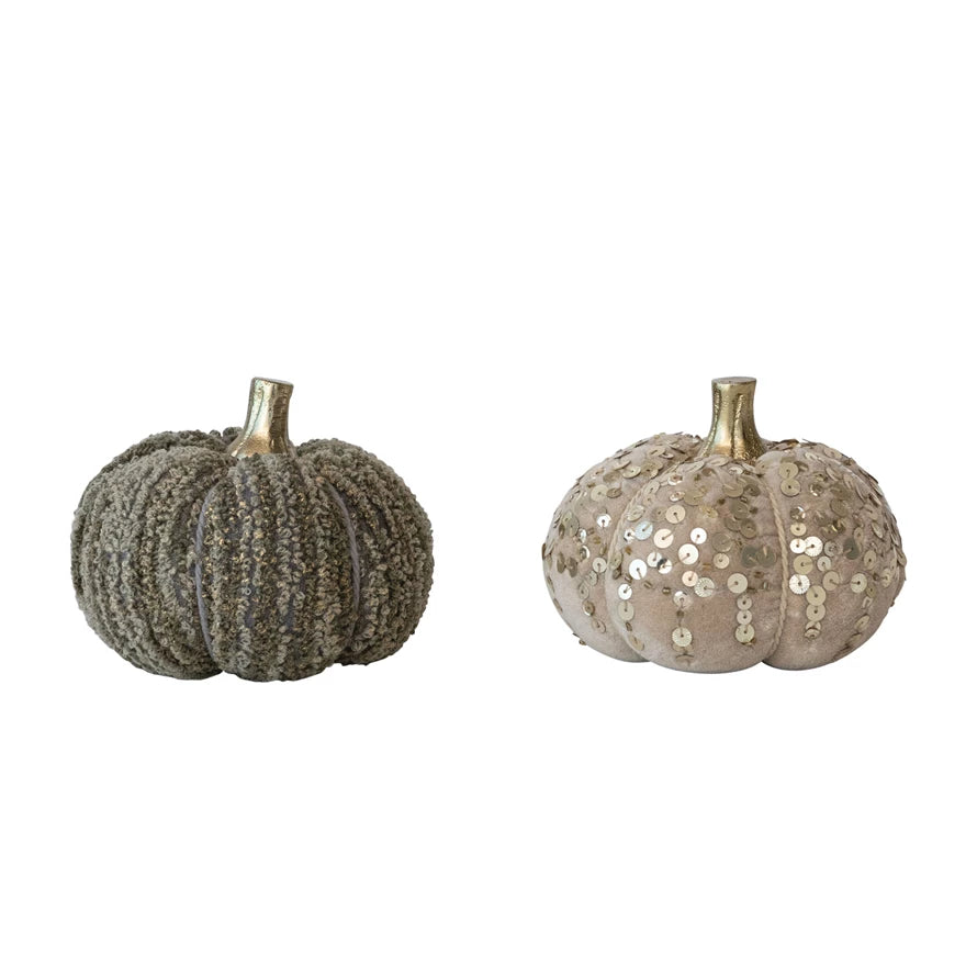 Handmade Cotton Pumpkins