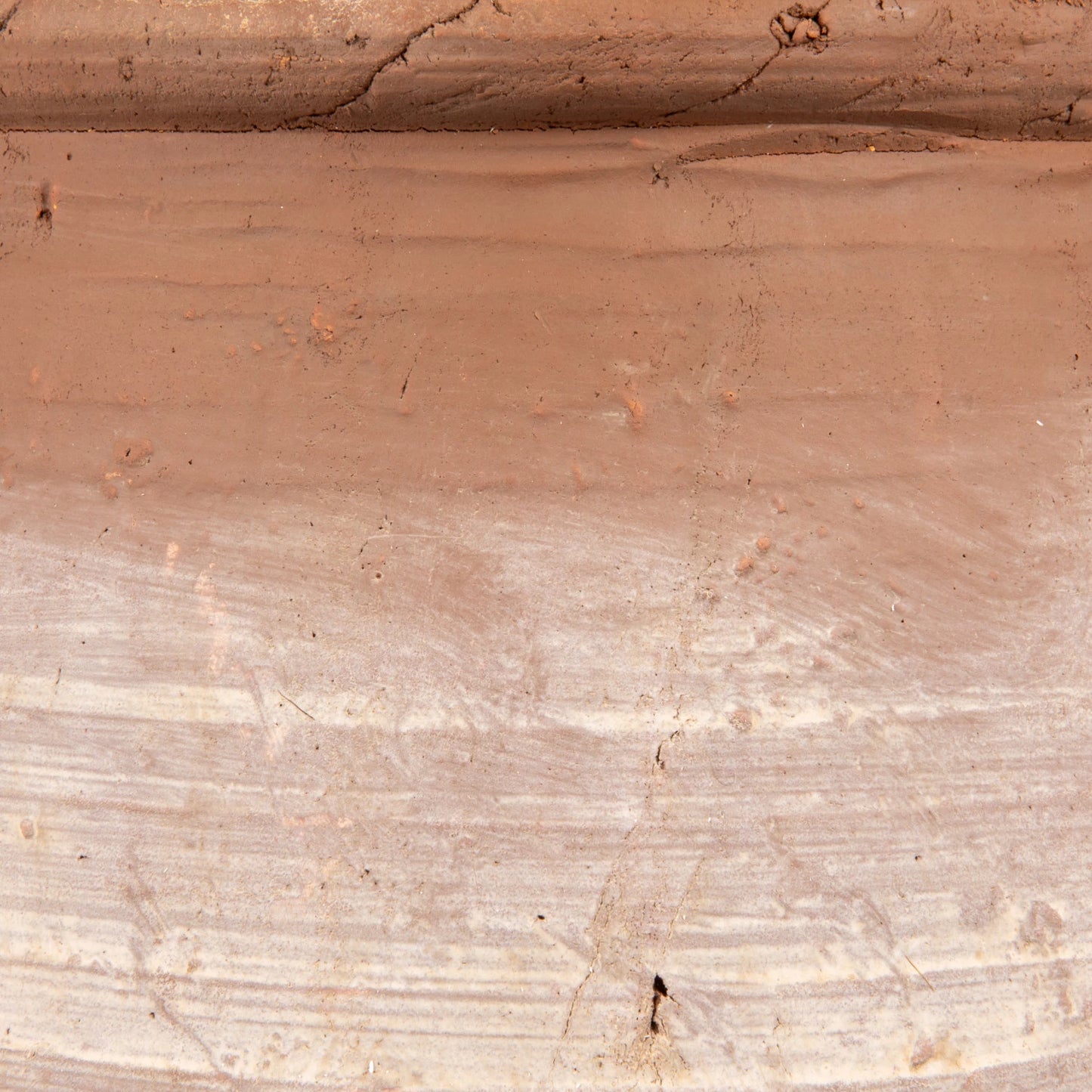 Terracotta Urn with Whitewash Finish