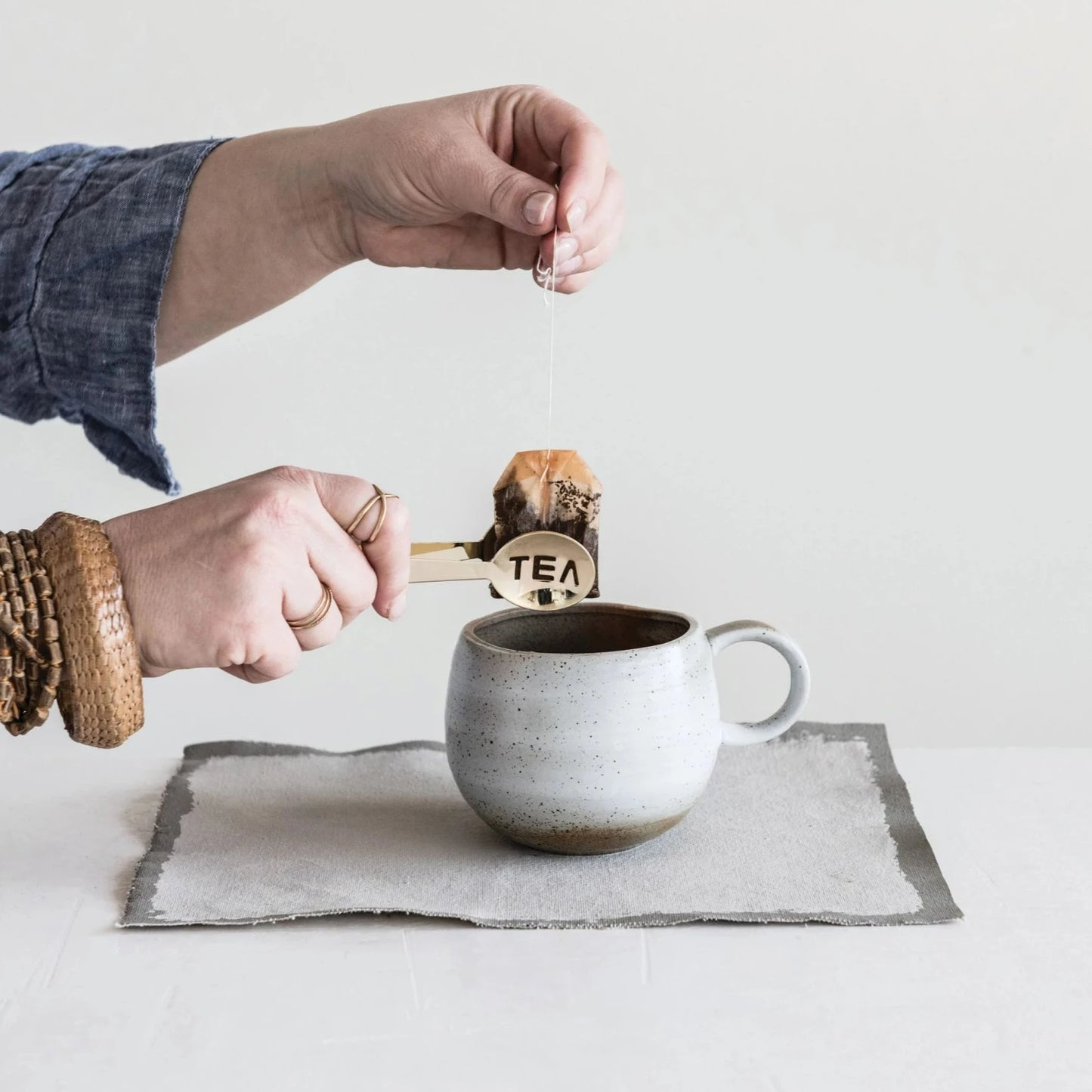 Stainless Steel "Tea" Tongs