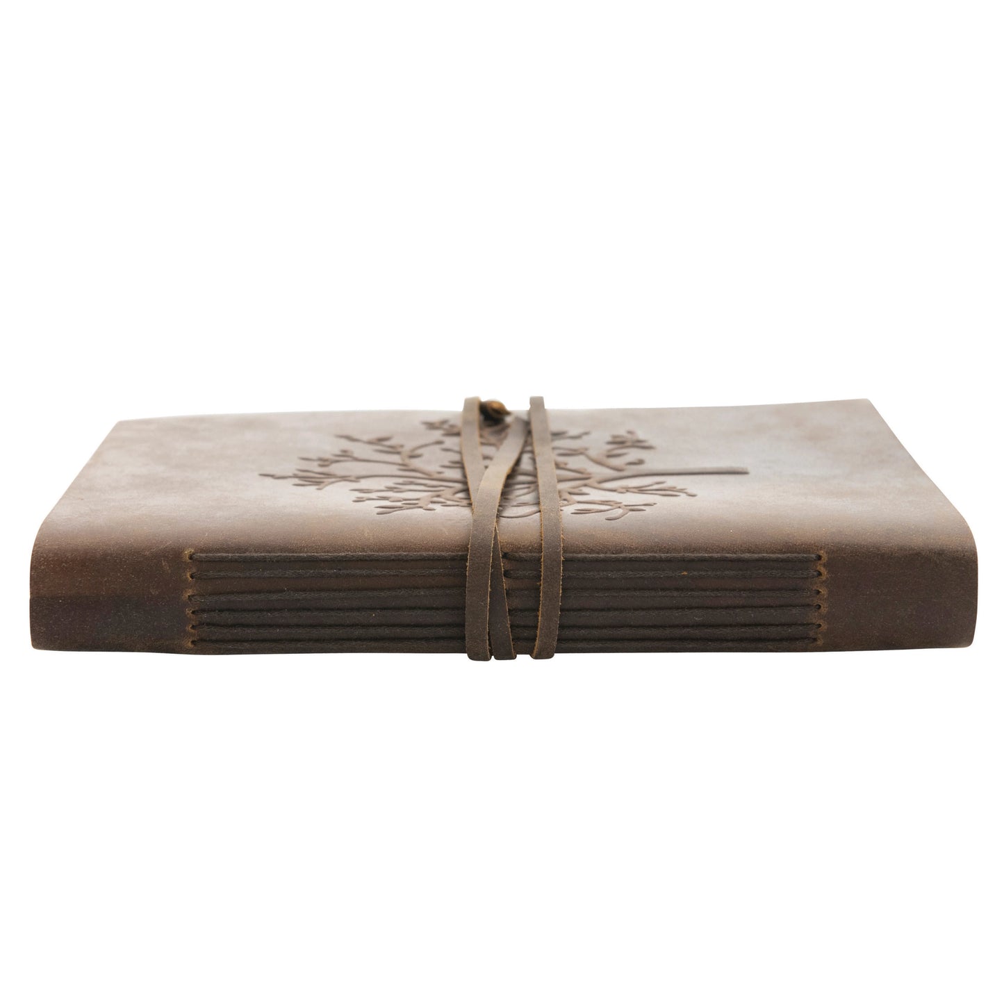 Leather Bound Journal with Handmade Paper