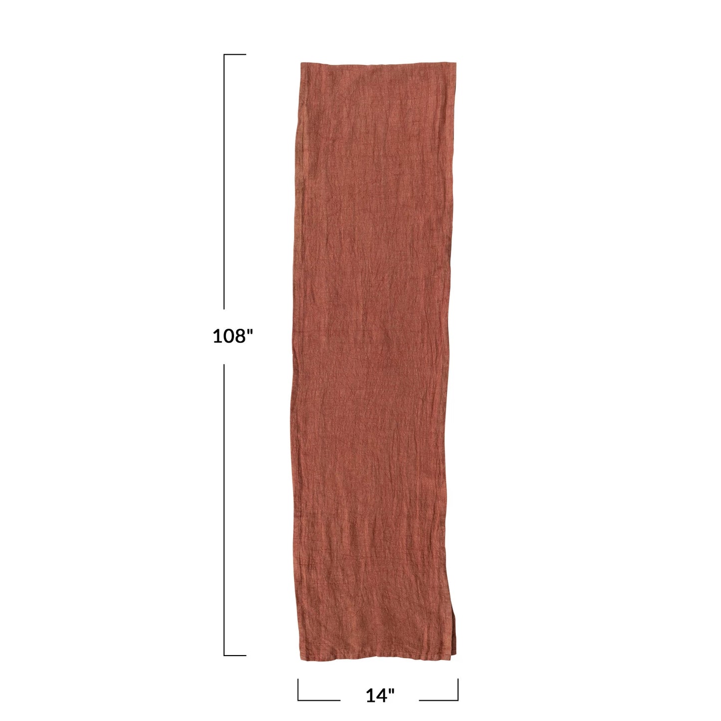 Stonewashed Linen Table Runner